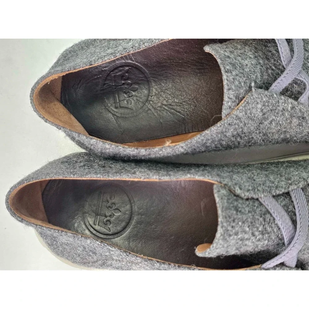 Peter Millar Mountainside Men's Shoes Size 11 Gray Slip On Wool Low Top Sneakers